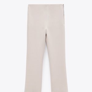 Zara Cropped Flare Leggings